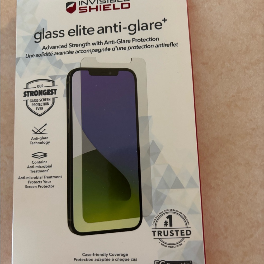 InvisibleShield Glass Elite Anti-Glare+ Screen Protector - IPHONE 12 PRO MAX